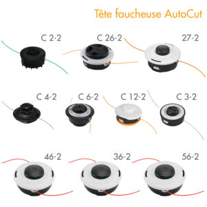 Têtes faucheuses AutoCut pour débroussailleuses Stihl FSA