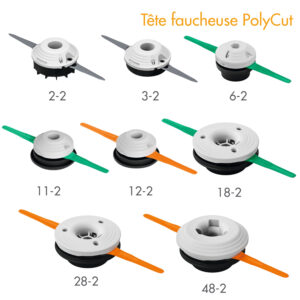 Têtes faucheuses PolyCut pour débroussailleuses Stihl FSA