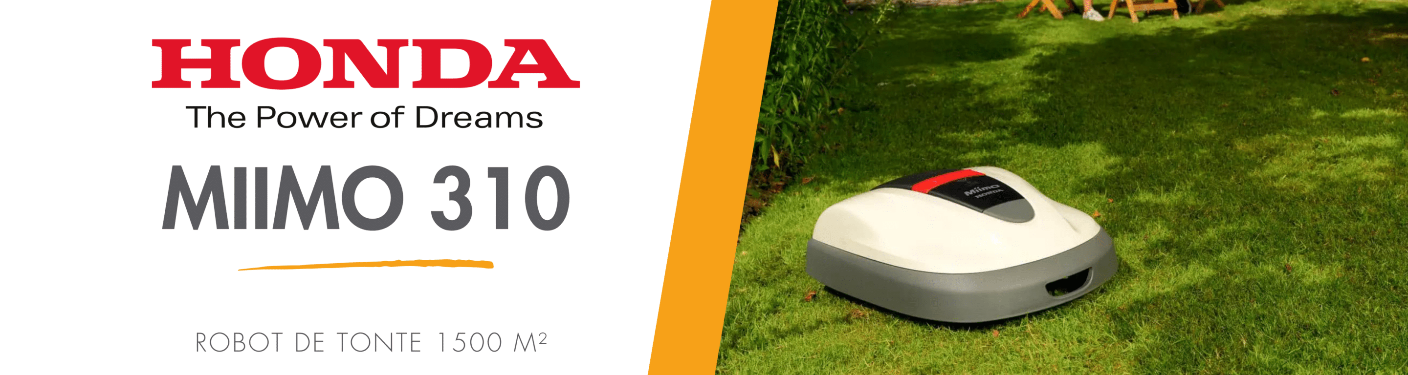 Robot de tonte HONDA - MIIMO 310 - Matériel à Batterie
