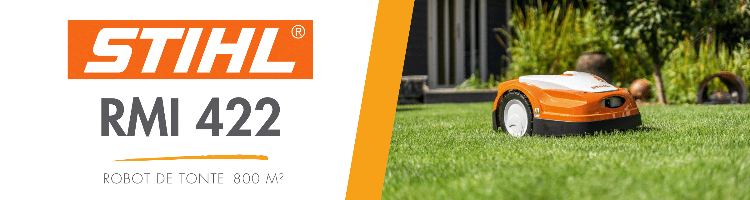 Robot de tonte - STIHL RMI 422 - Matériel à Batterie