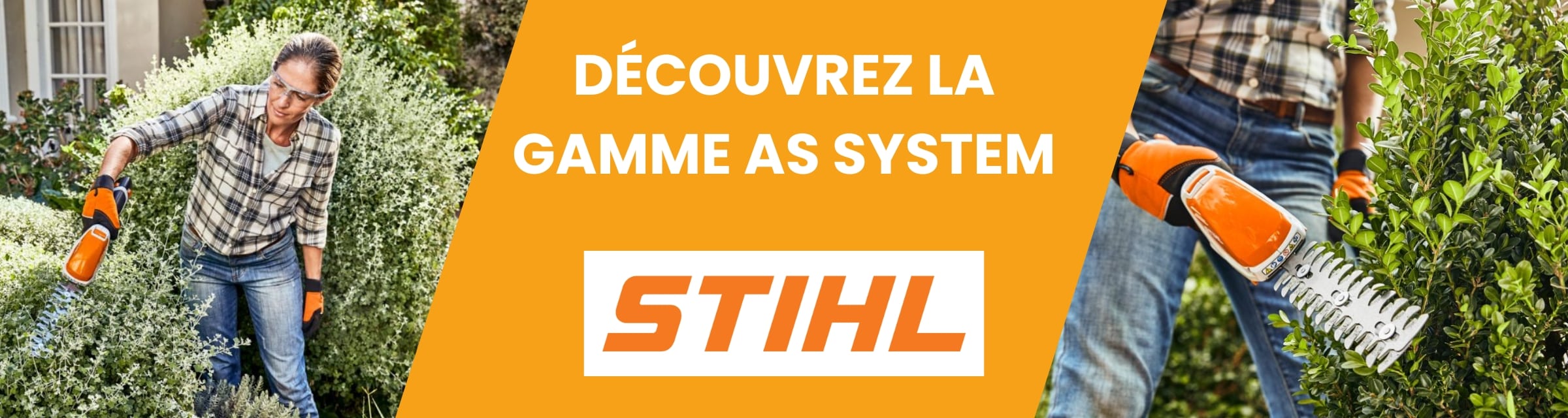 DÉCOUVREZ LA GAMME AS SYSTEM - Matériel à Batterie
