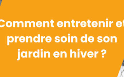 COMMENT ENTRETENIR ET PRENDRE SOIN DE SON JARDIN EN HIVER ?