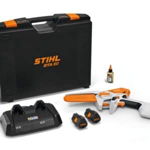 Scie à main à batterie Stihl GTA 30 pack 2 batteriue stihl AS2 et chargeur stihl al5-2 Mab