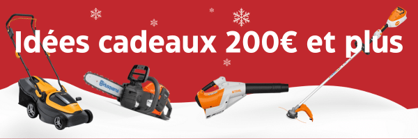 Idées cadeaux 200 euros et plus Materiel à batterie mab