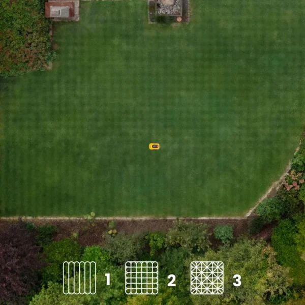 Robot tondeuse STIGA A 6v (Vista) – Jusqu’à 600 m² – Robot tondeuse autonome sans câble, sans antenne