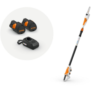 Élagueuse sur perche à batterie STIHL HTA 30 - Gamme AS - Pack Batterie et Chargeur
