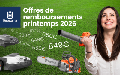 Tout savoir sur les offres de remboursement Husqvarna printemps 2026