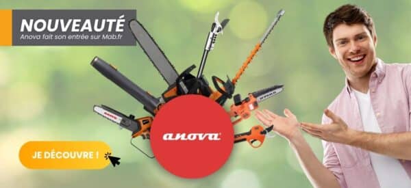 Mab Home Banner Marque ANOVA a batterie