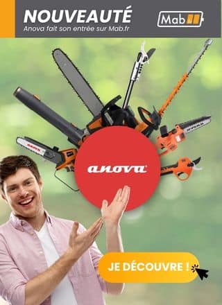 Mab Home Banner Marque ANOVA a batterie mobile