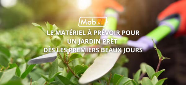 Le matériiel pour le printemps