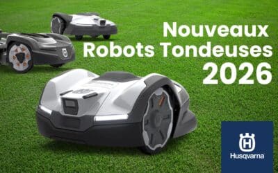 Nouveaux robots tondeuses Husqvarna 2026 : l’ère de l’IA Vision pour un gazon parfaitement maîtrisé