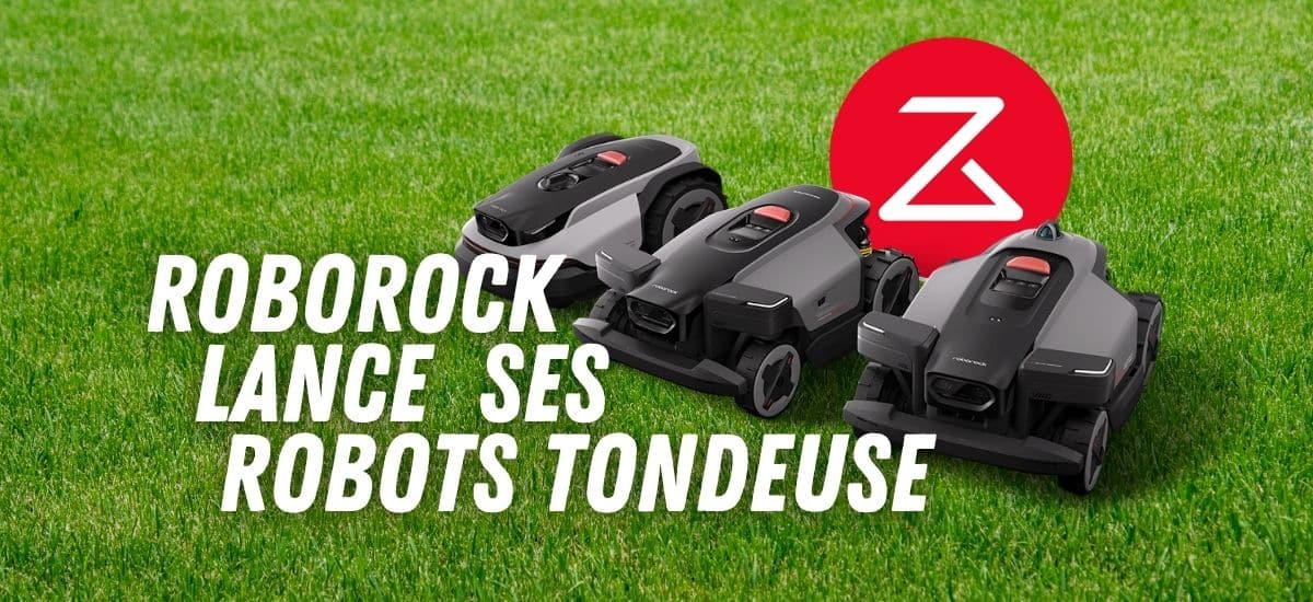 RoboRock lance ses robot tondeuse RockMow et RockNeo