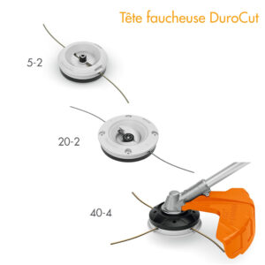 Têtes faucheuses DuroCut pour débroussailleuses Stihl FSA