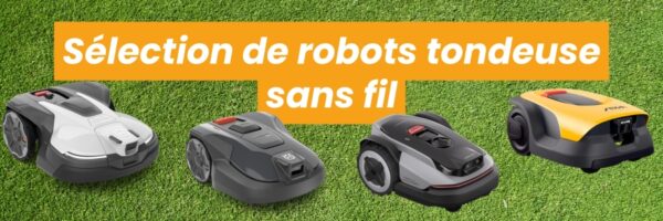 Sélection de robots tondeuse sans fil