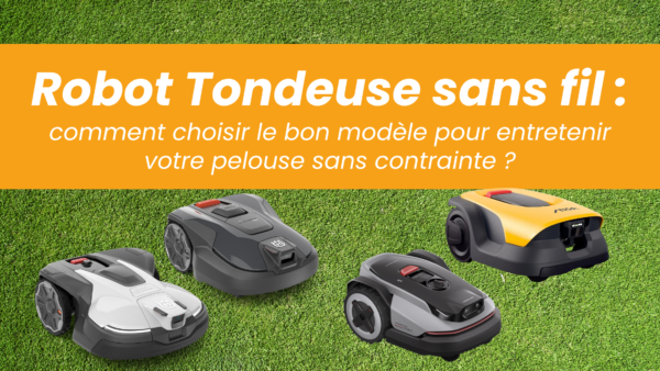 robot tondeuse sans fil