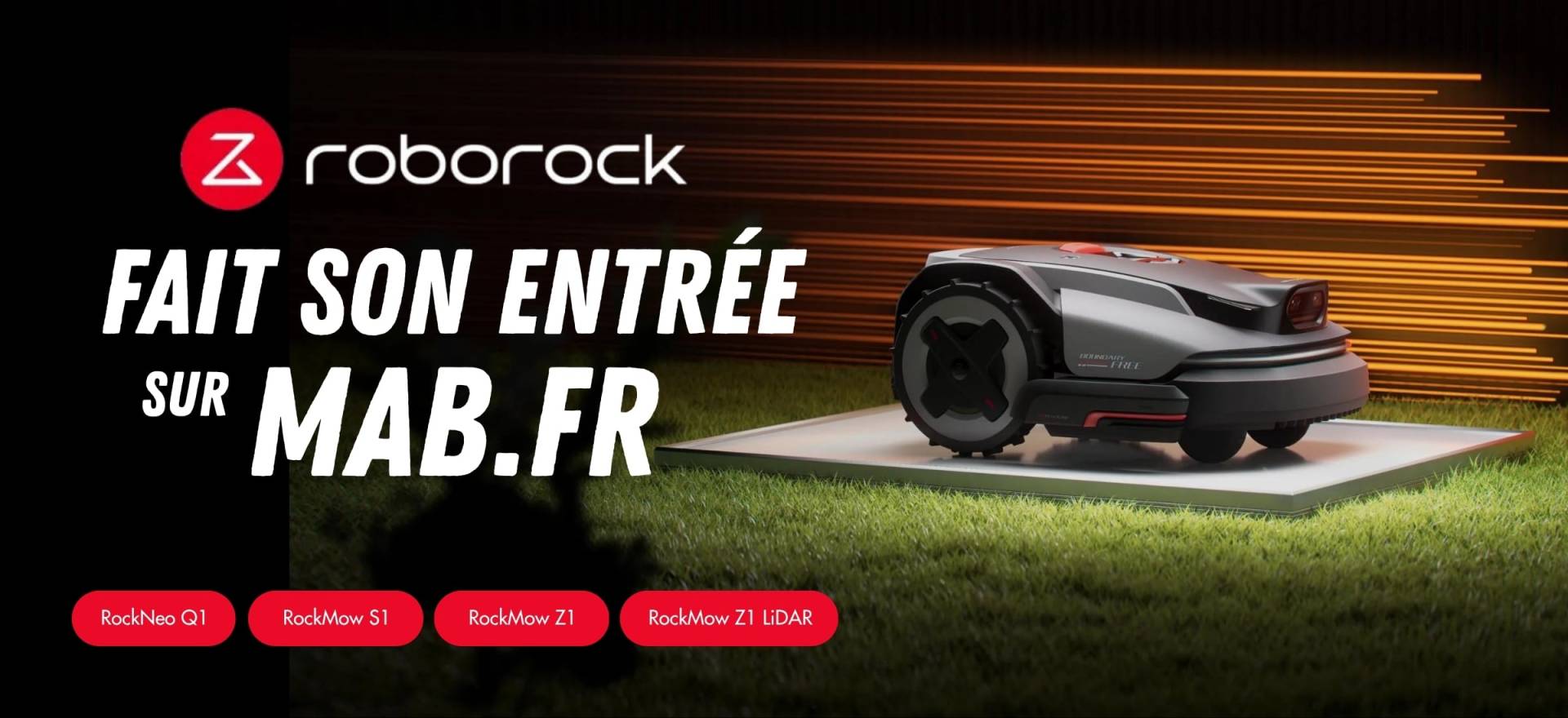 Robot Tondeuse Roborock RockMow